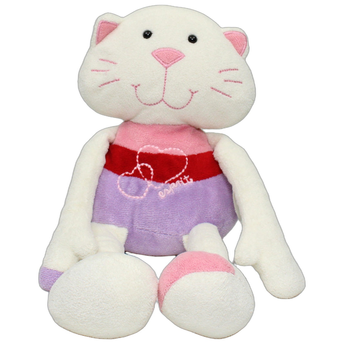123000027279 Esprit Süße Schlenker-Katze mit Herzen Kuscheltier Kumpel Leo 31cm ebay-20-stofftiere Gebraucht