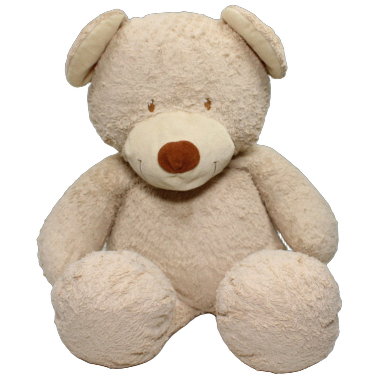 123000027282 Nicotoy XXL Teddybär, hellbraun Kuscheltier Kumpel Leo 65cm Beige Braun