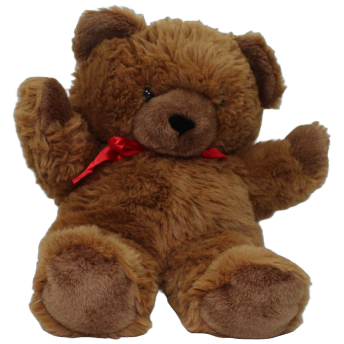 123000027289 Intercontor XXL brauner Teddybär mit roter Schleife Kuscheltier Kumpel Leo 63cm Braun ebay-20-stofftiere