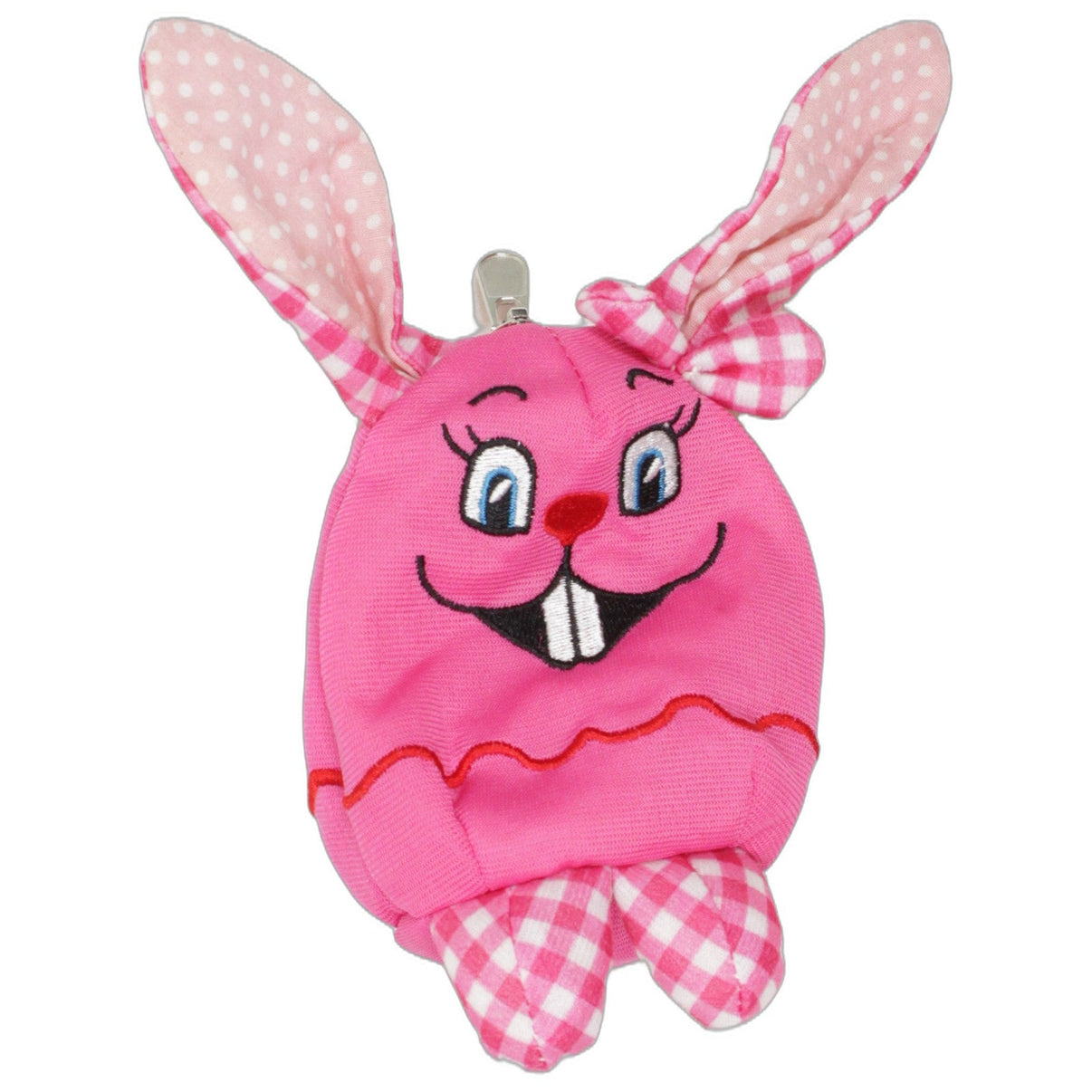 123000027306 Windel Pinker Hase mit Reißverschluss Kuscheltier Kumpel Leo 15cm ebay-stofftiere Gebraucht