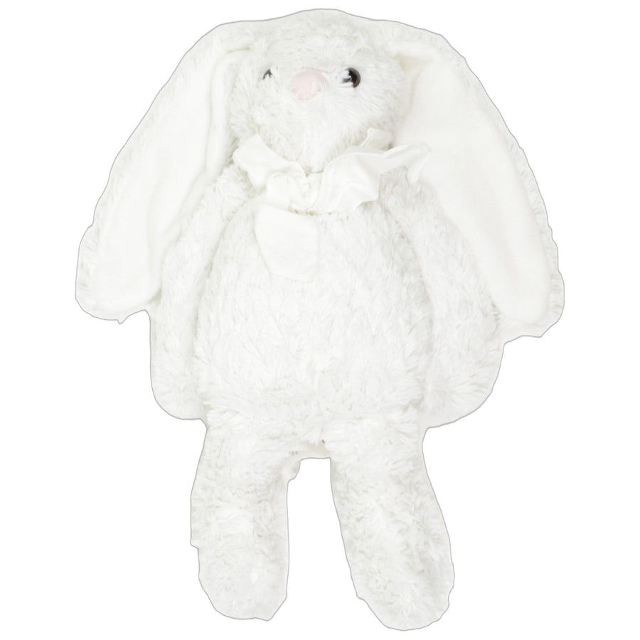 Weißer Hase mit langen Ohren & Schleife