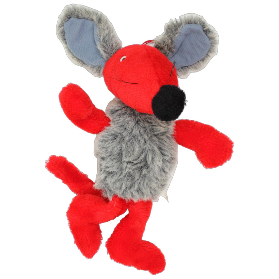 Rote Ratte mit grauem Fell