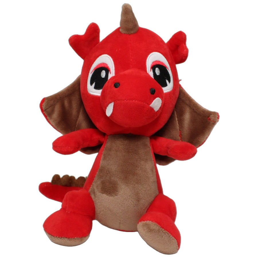 Rot-Brauner Drache mit Flügeln