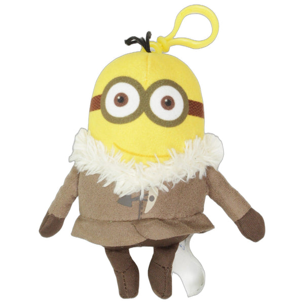 Minion im Wintermantel