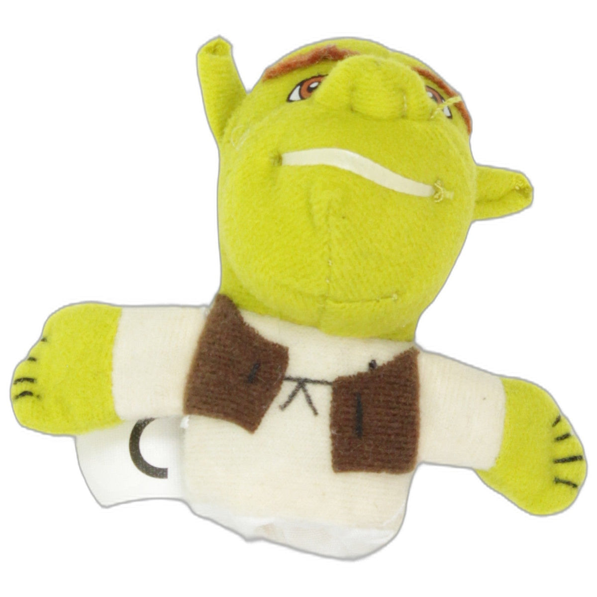 123000027418 TCC Continuity Holdings Shrek Fingerpuppe Kumpel Leo 2010 7cm Beige