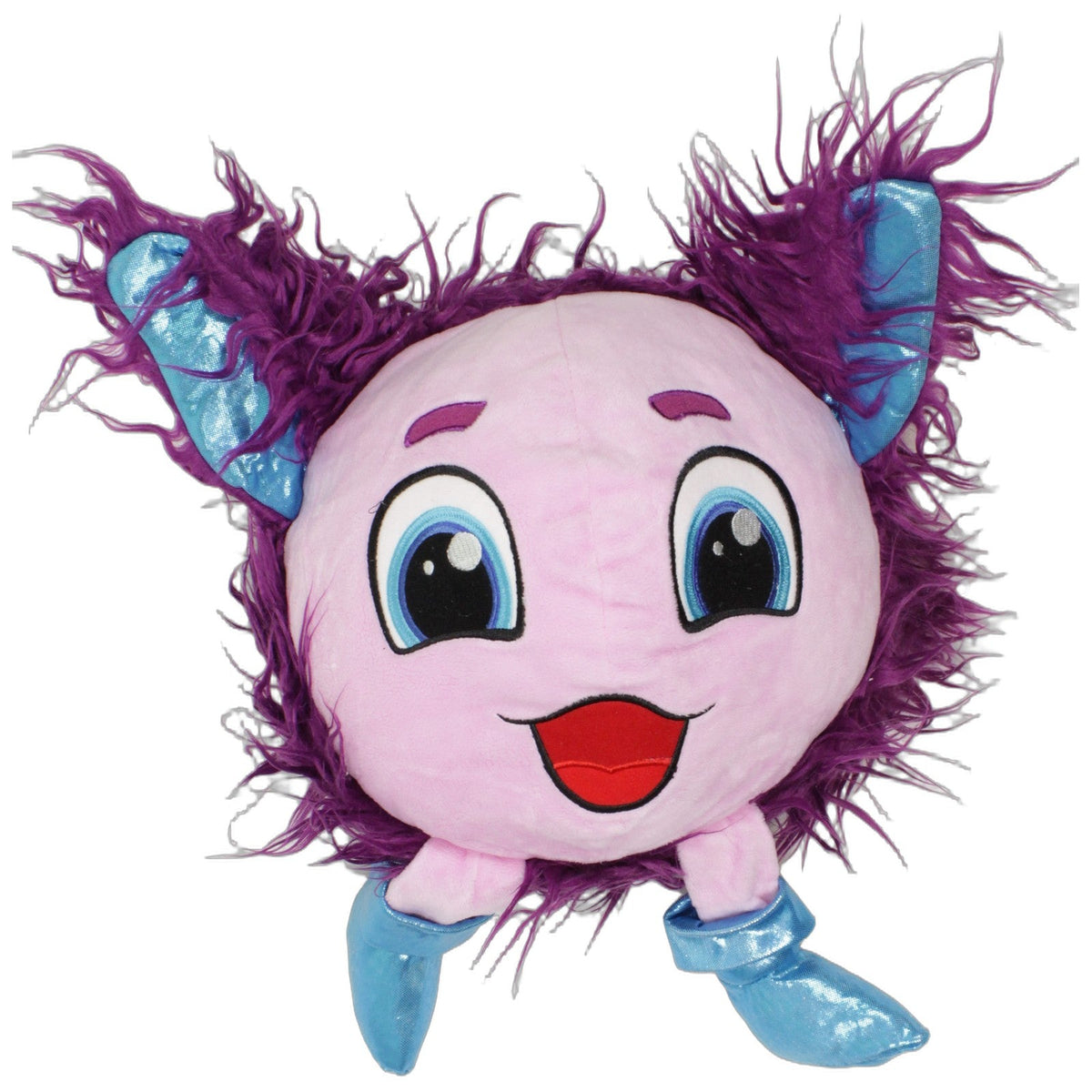 123000027442 Simba Furlocks, großes lila Monster Plüschfigur Kumpel Leo 35cm Blau Charakter