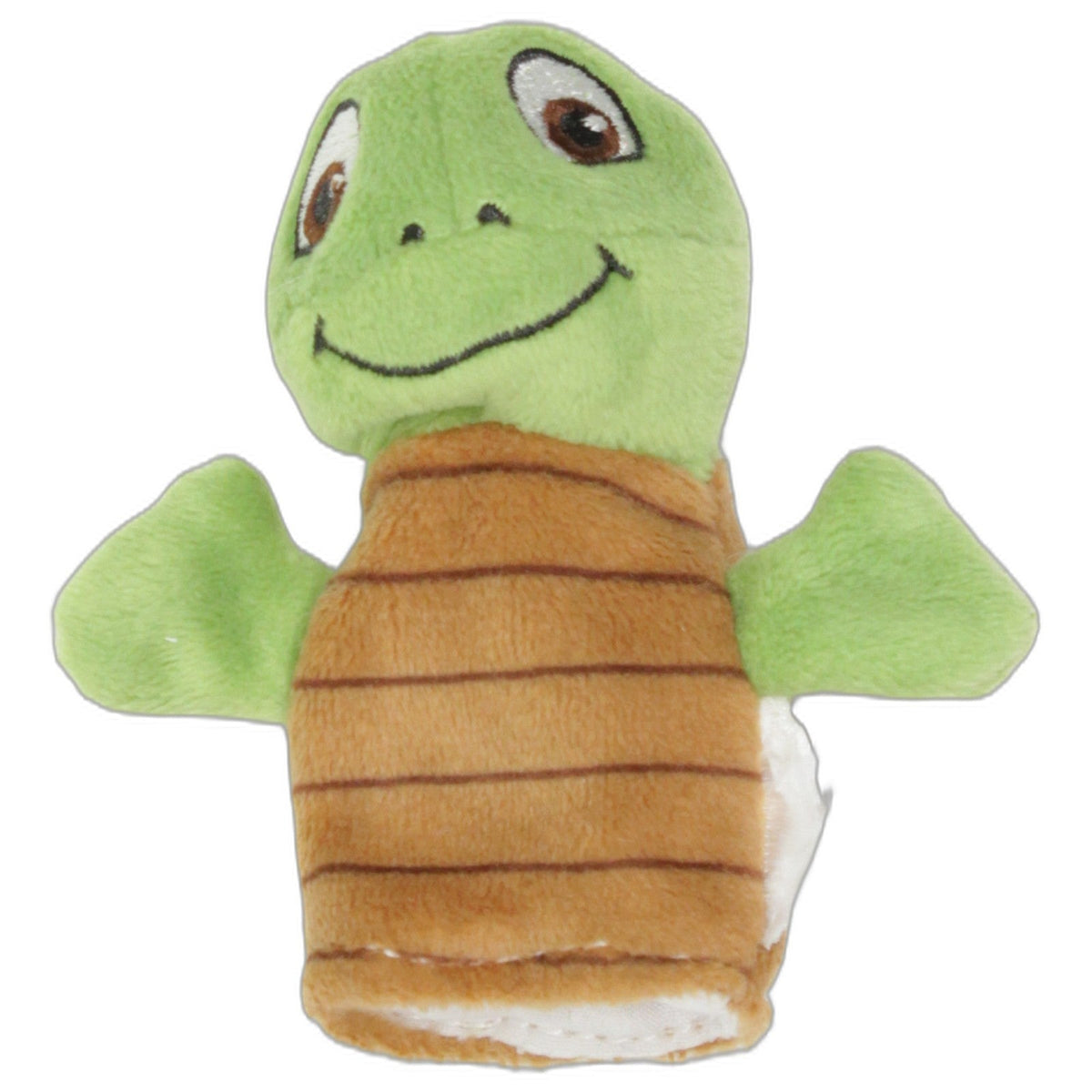 123000027445 Unbekannt Süße Schildkröte Fingerpuppe Kumpel Leo 8cm _Wieder Da_ Braun