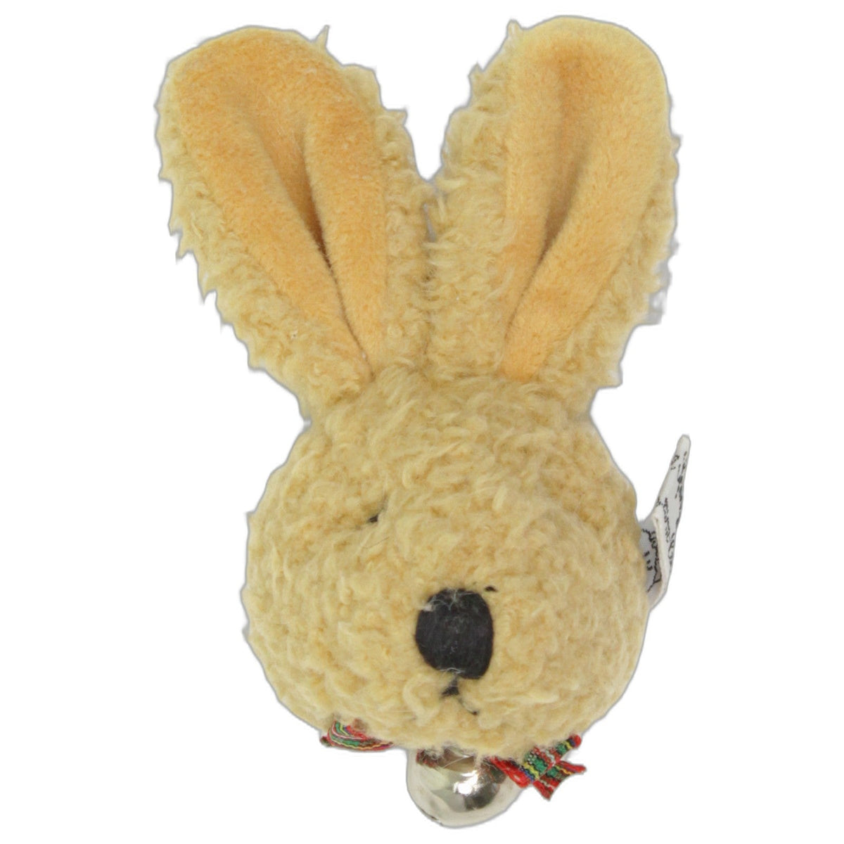 123000027447 Die Spiegelburg Museum-Collection, Hase mit Glöcken & Sicherheitsnadel Kuscheltier Kumpel Leo 10cm _Osterfreund_ _Wieder Da_