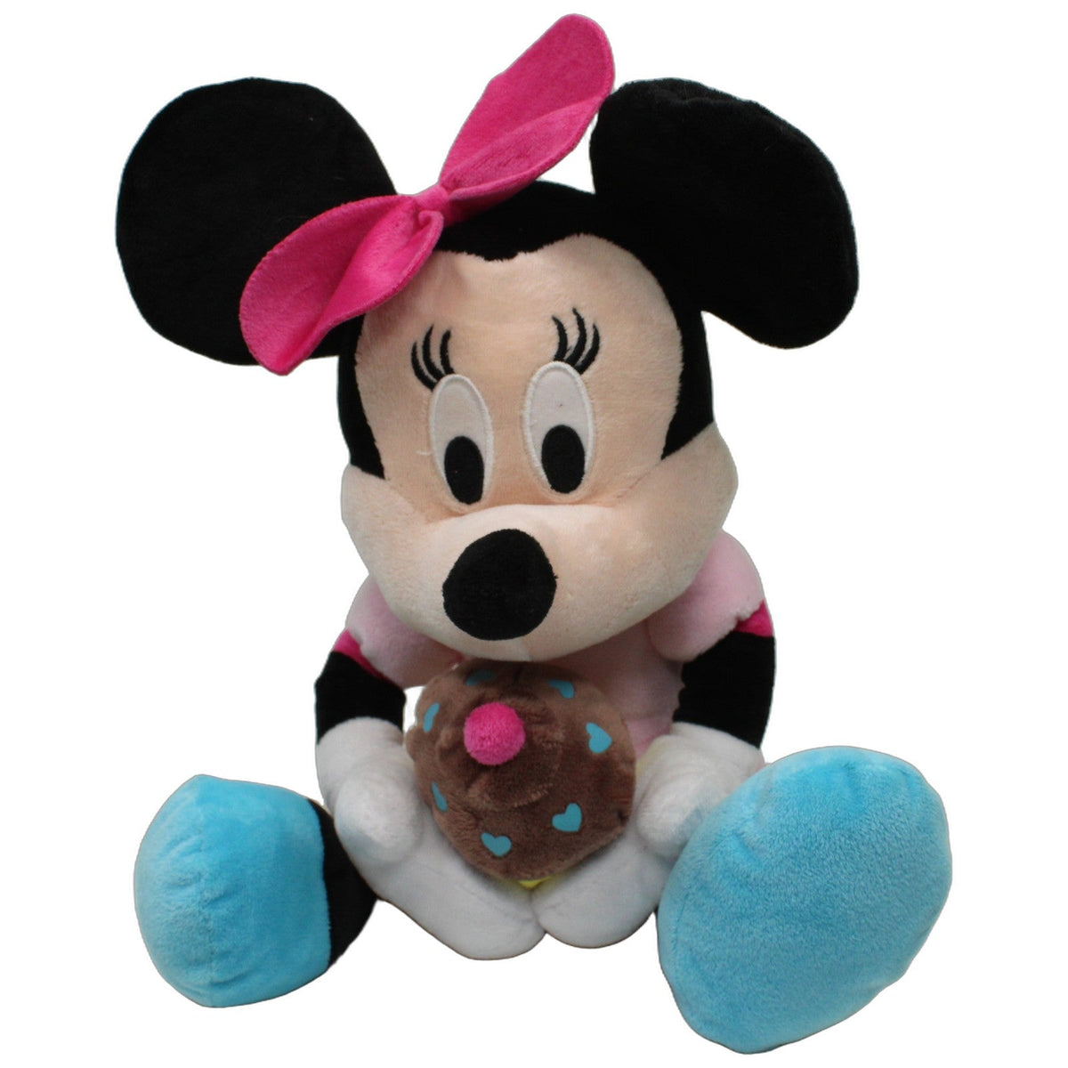123000027480 Whitehouse Leisure XL Disney Minnie Maus mit Cupcake Kuscheltier Kumpel Leo 40cm Beige Charakter