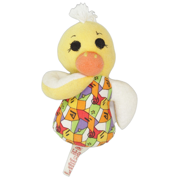 Süße Ente mit buntem Muster
