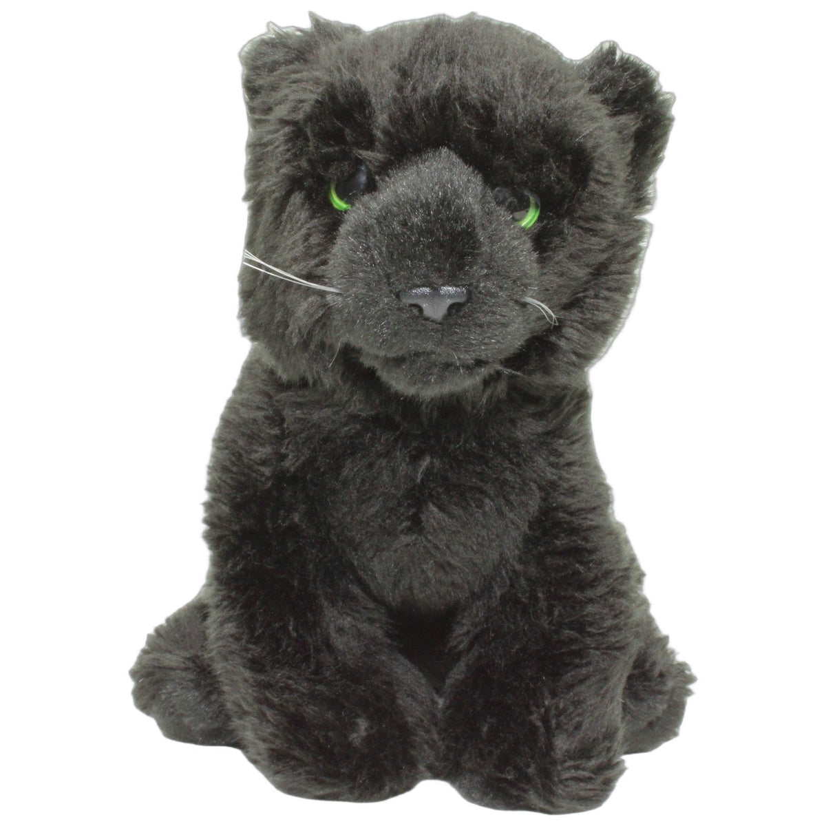 123000027567 Uni-Toys Süßes schwarzer Panther Baby, sitzend Kuscheltier Kumpel Leo 25cm _Wieder Da_ ebay-stofftiere