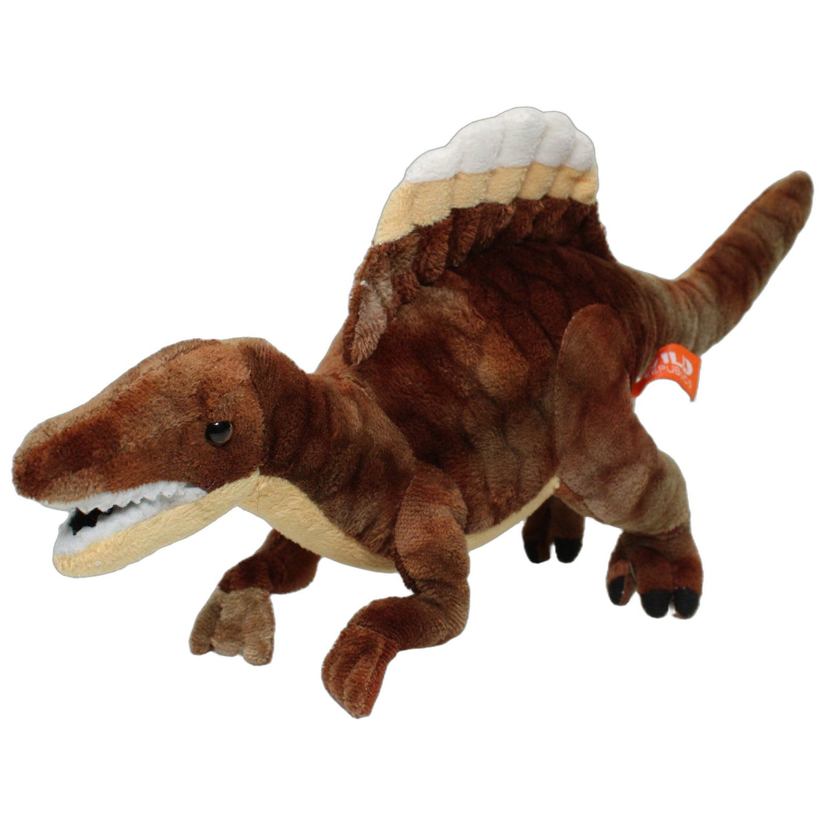 123000027636 Wild Republic Schöner Spinosaurus, braun Kuscheltier Kumpel Leo 35cm _Wieder Da_ Beige