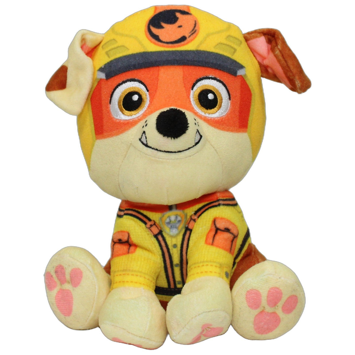 123000027656 Spin Master Rubble aus PAW Patrol: Dschungel-Helfer, sitzend Kuscheltier Kumpel Leo 18cm 2024 Beige