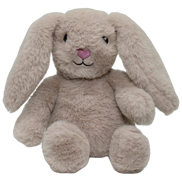 Grauer Hase mit Herznase