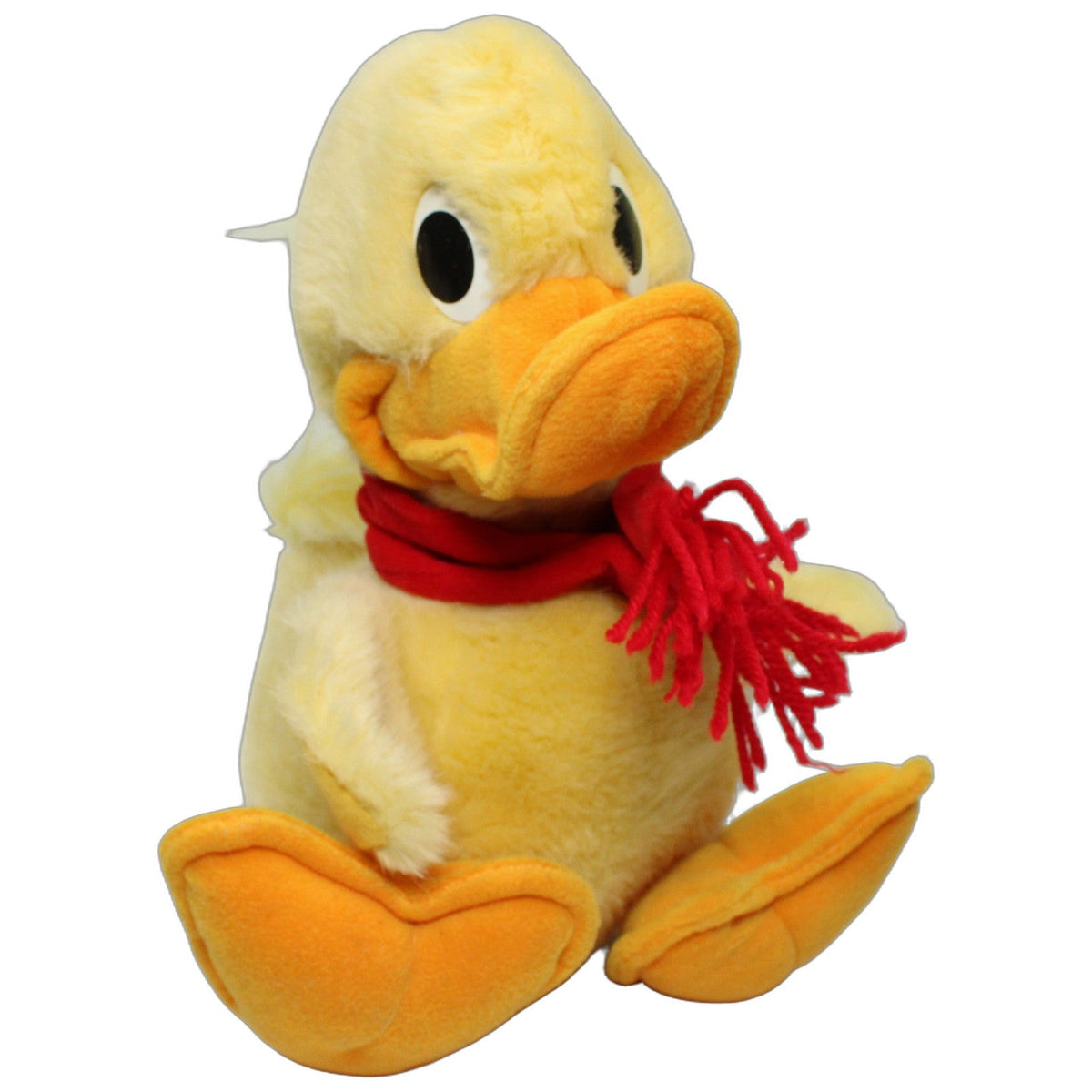 123000027710 Heunec Alfred J. Kwak mit Schal, groß Kuscheltier Kumpel Leo 1989 35cm _Osterfreund_