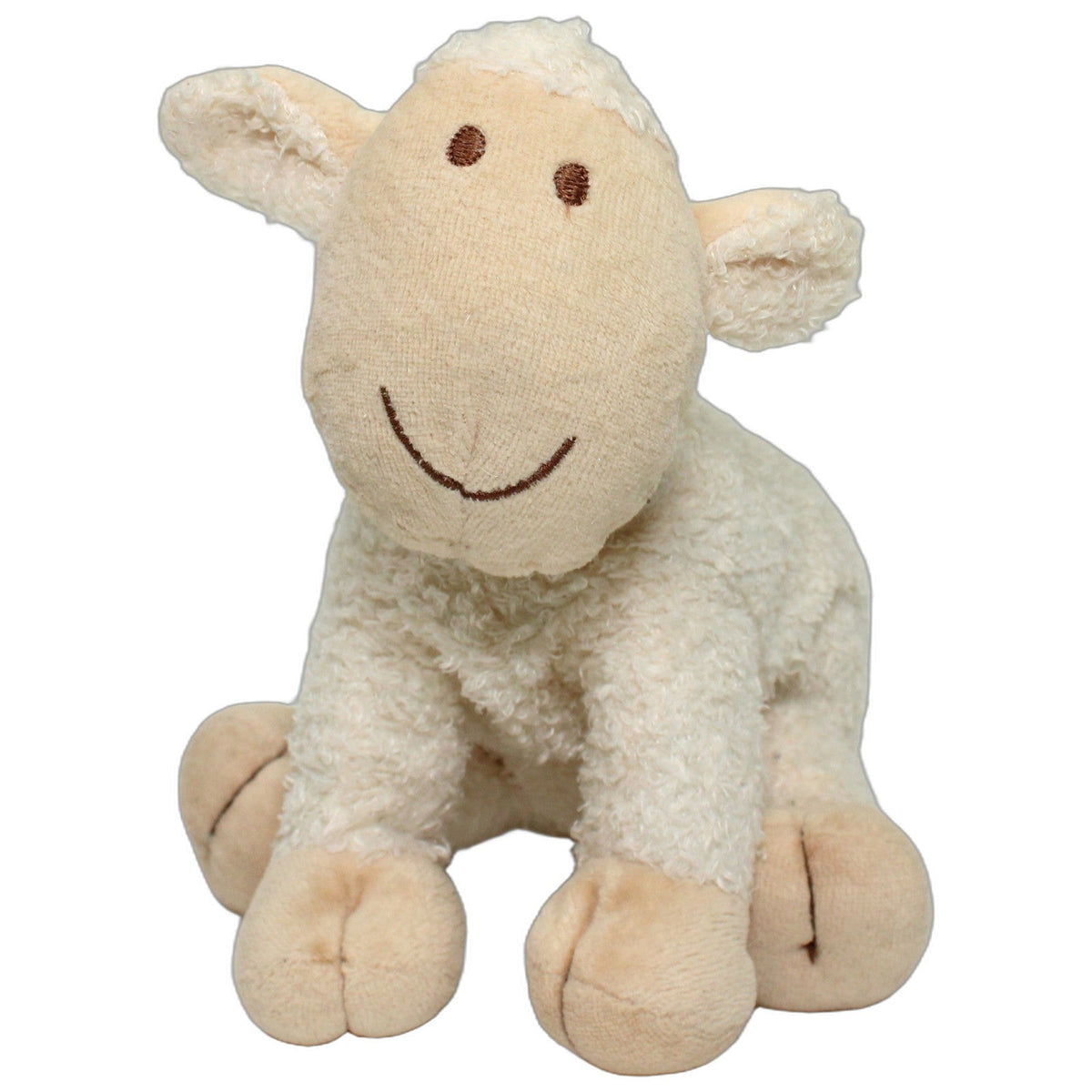 123000027861 Unbekannt Niedliches Schaf, sitzend Kuscheltier Kumpel Leo 22cm _Osterfreund_ Beige