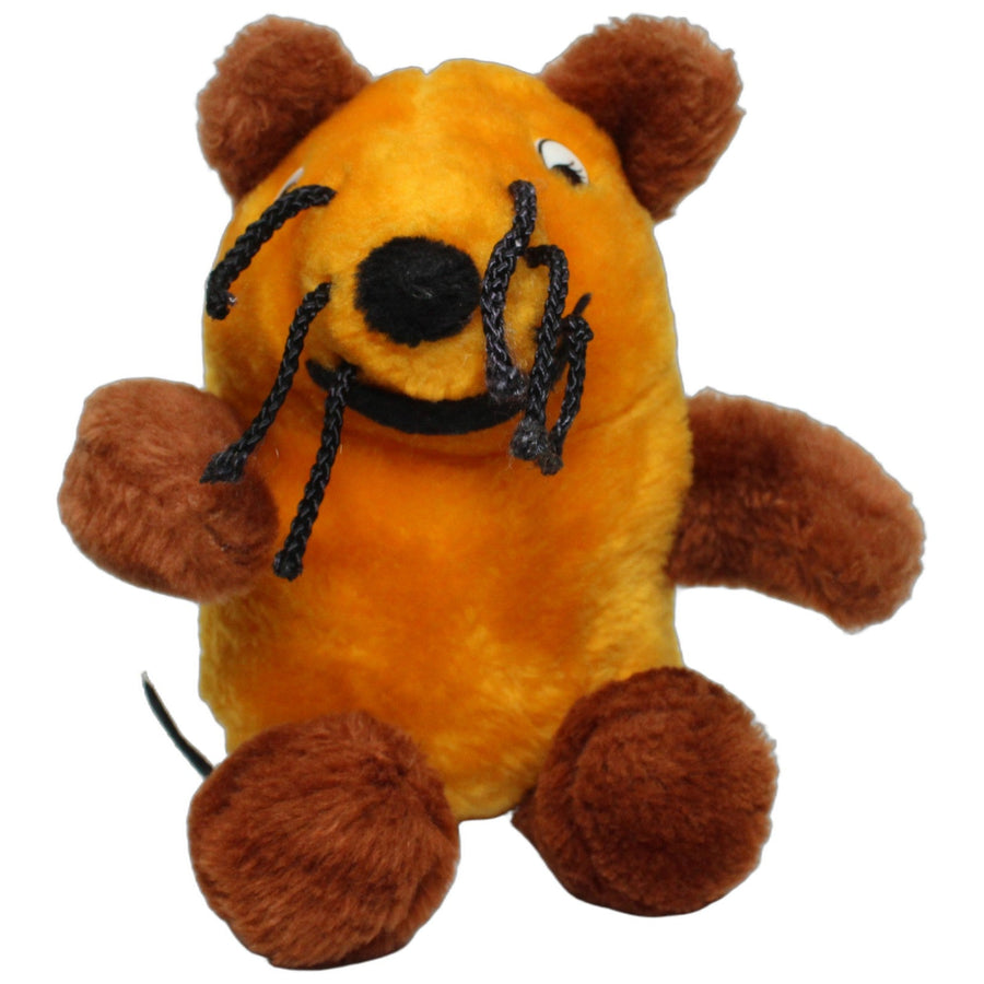 Orange Maus mit Schnurrhaaren