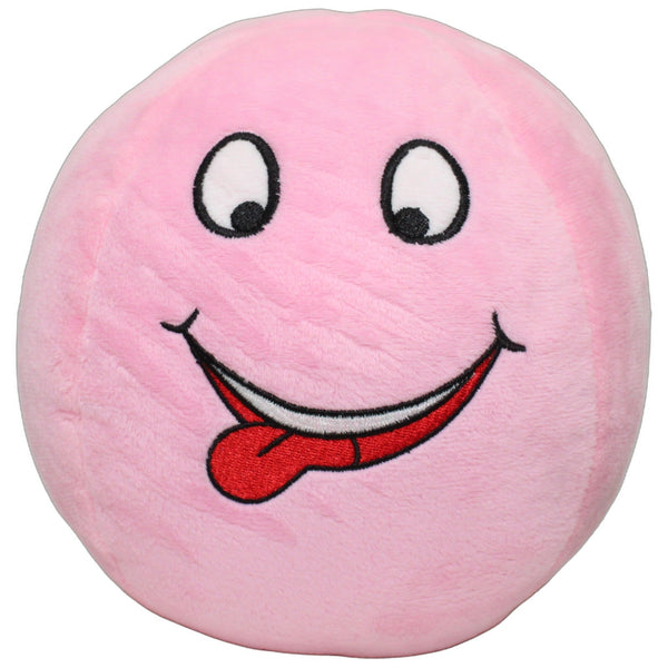 Emoji mit herausgestreckter Zunge, rosa