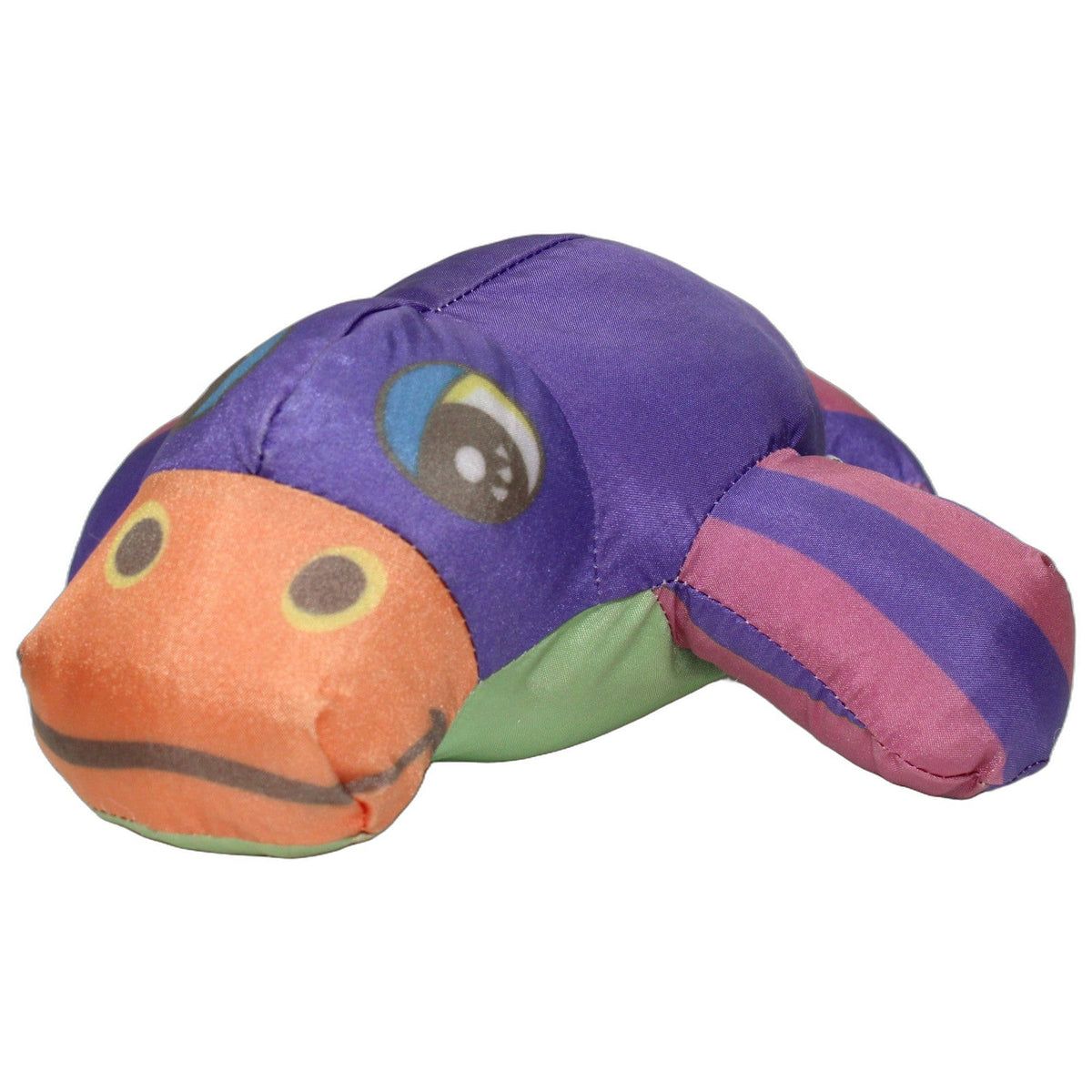 123000027902 Fashy Knautschi, süße lila Ente mit grünem Bauch Kuscheltier Kumpel Leo 22cm _Osterfreund_ _Wieder Da_
