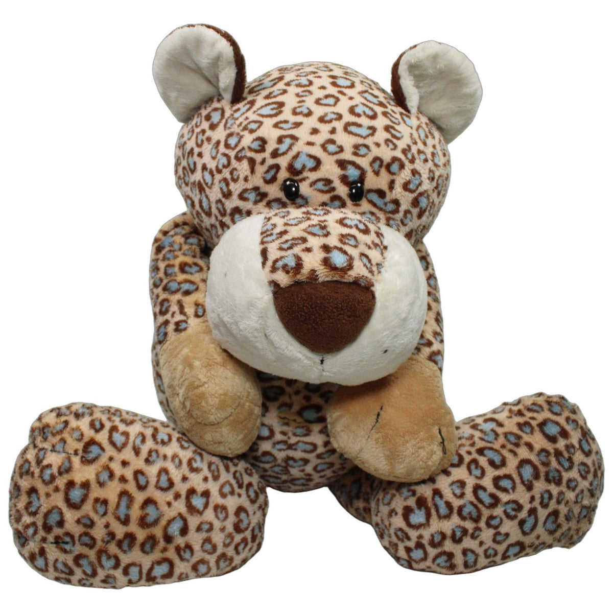 123000027920 NICI XXL Leopard mit türkisen Punkten Kuscheltier Kumpel Leo 70cm _Wieder Da_ Beige