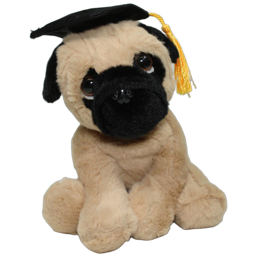 Mops mit Doktorhut