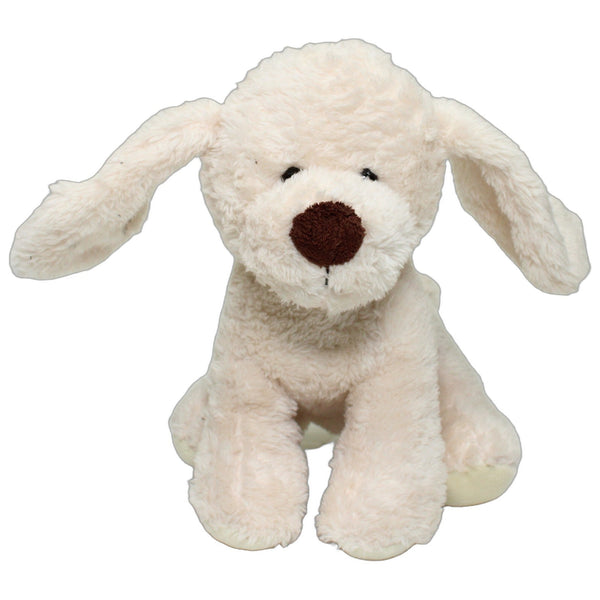 Beiger Hund, sitzend