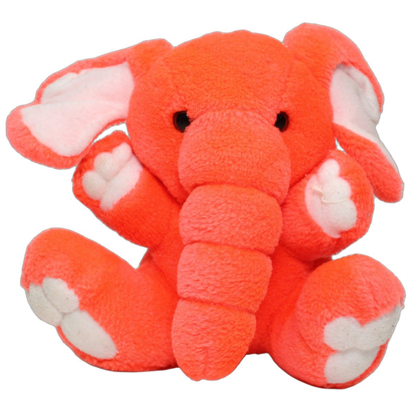 Kleiner roter Elefant, sitzend