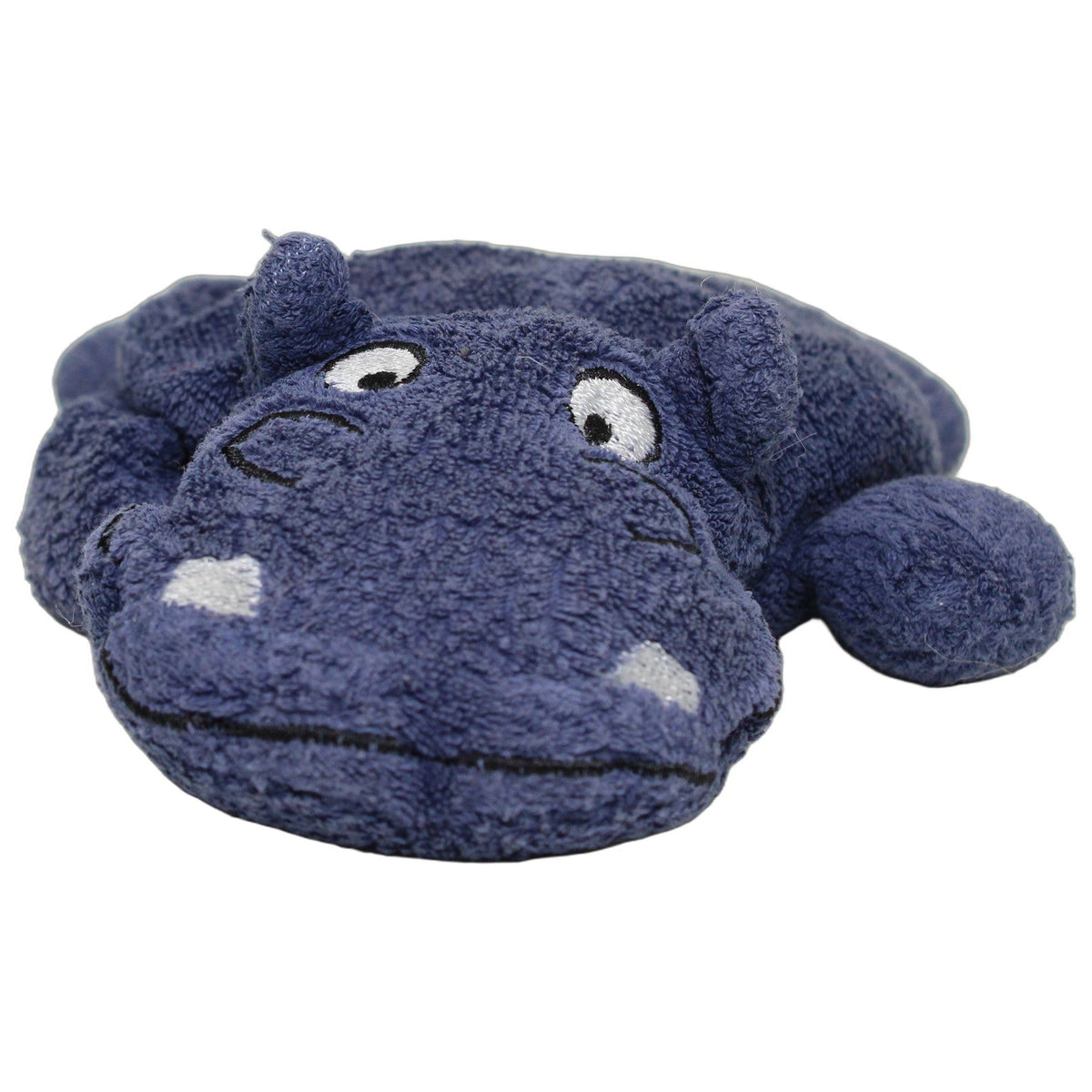 123000027973 Unbekannt Dunkelblaues Frottee-Nilpferd Kuscheltier Kumpel Leo 20cm _Wieder Da_ Blau