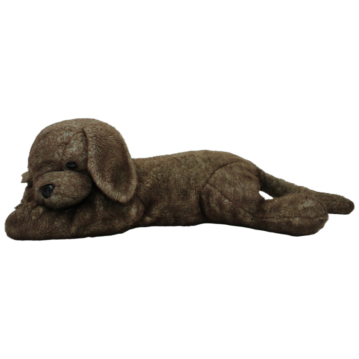 123000027982 Unbekannt Brauner XXL Hund, liegend Kuscheltier Kumpel Leo 60cm _Wieder Da_ Braun