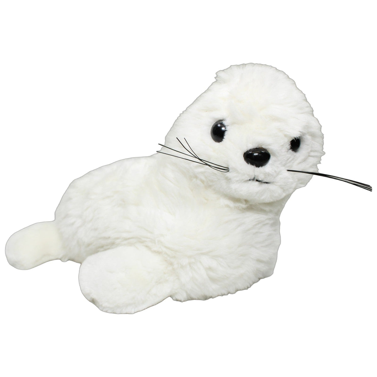 123000027996 Beck Weiße Robbe, liegend Kuscheltier Kumpel Leo 27cm _Wieder Da_ ebay-stofftiere
