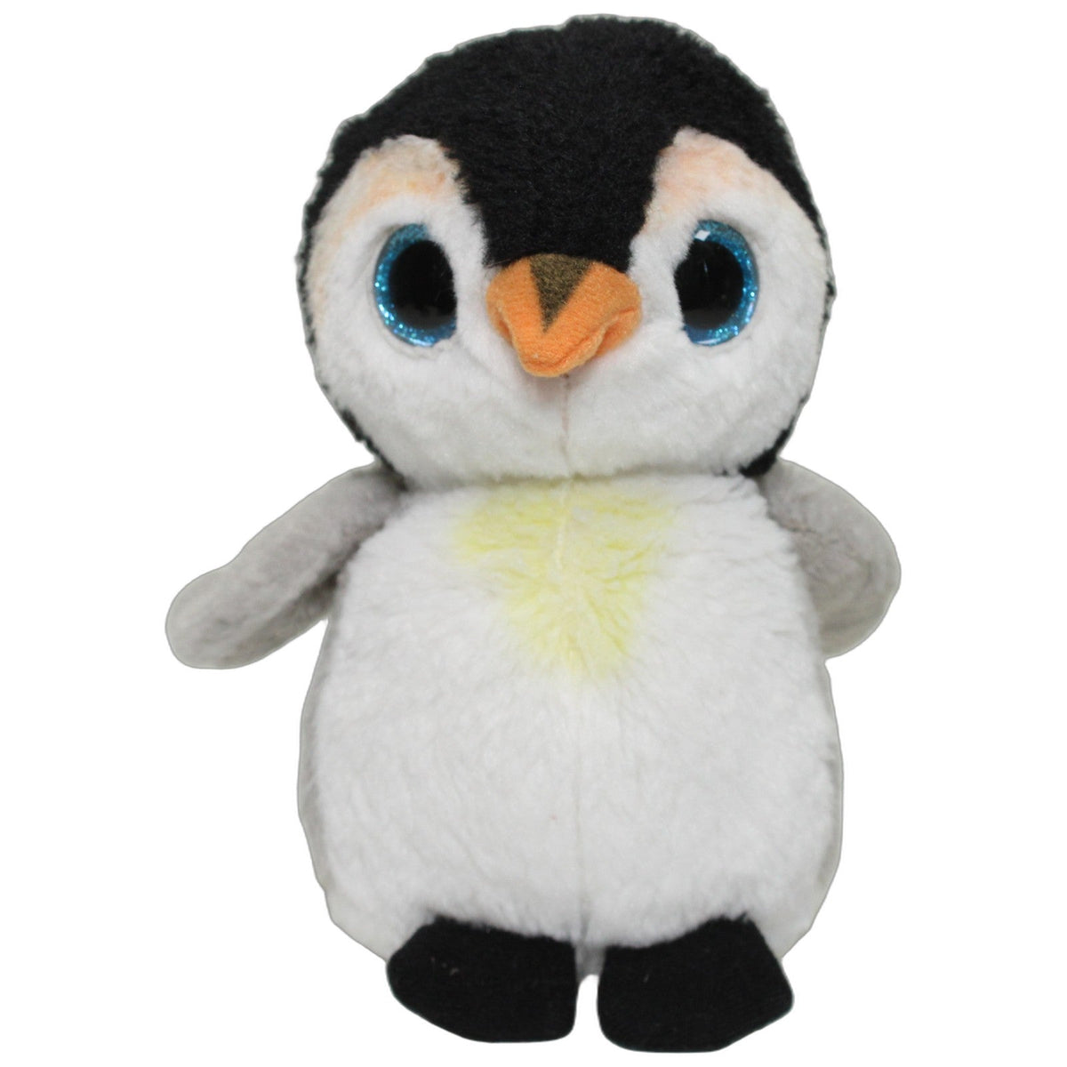 123000027997 Unbekannt Süßer Pinguin mit blauen Glitzeraugen Kuscheltier Kumpel Leo 17cm ebay-stofftiere Gebraucht