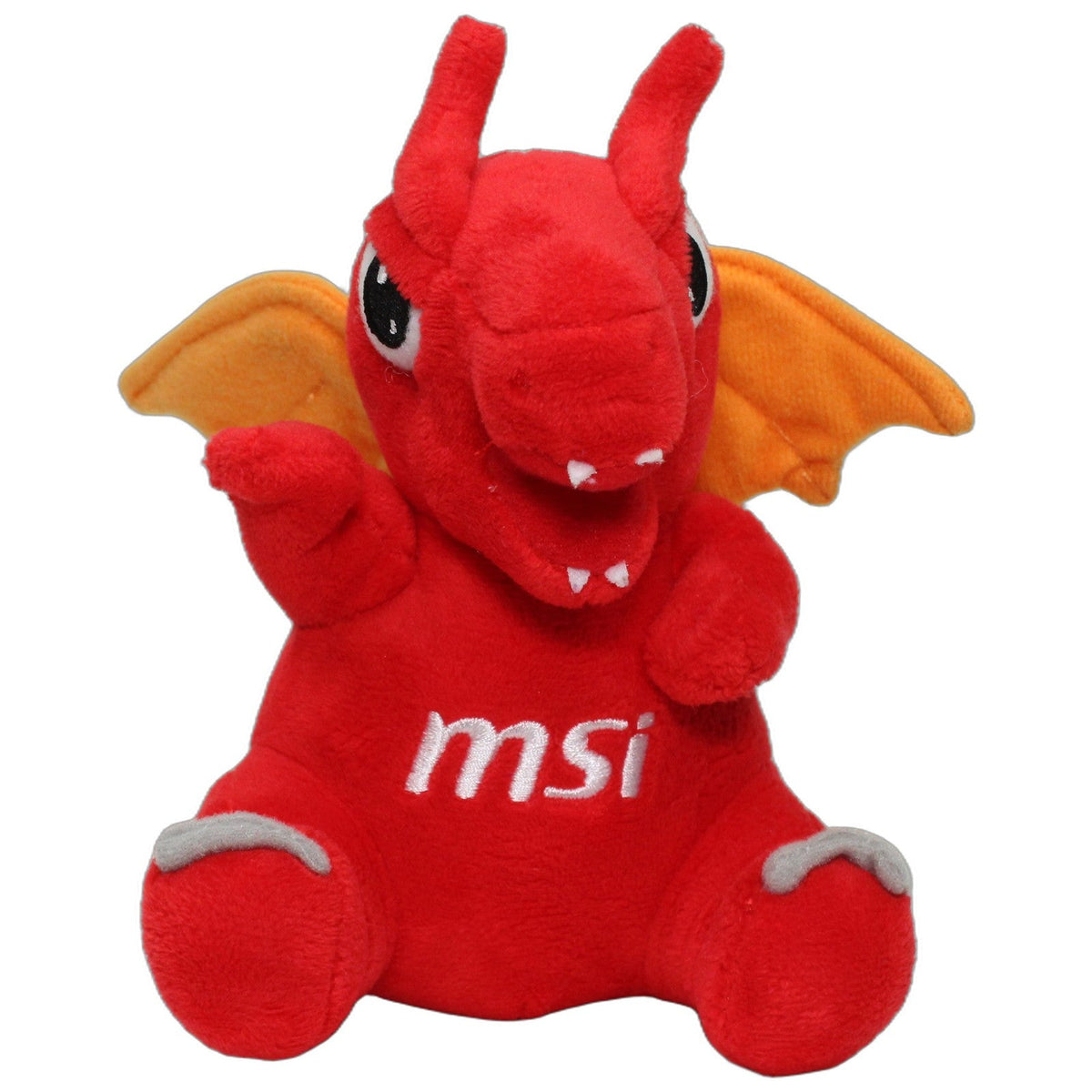 123000028011 Micro-Star msi, roter Drache Kuscheltier Kumpel Leo 16cm _Wieder Da_ Drache