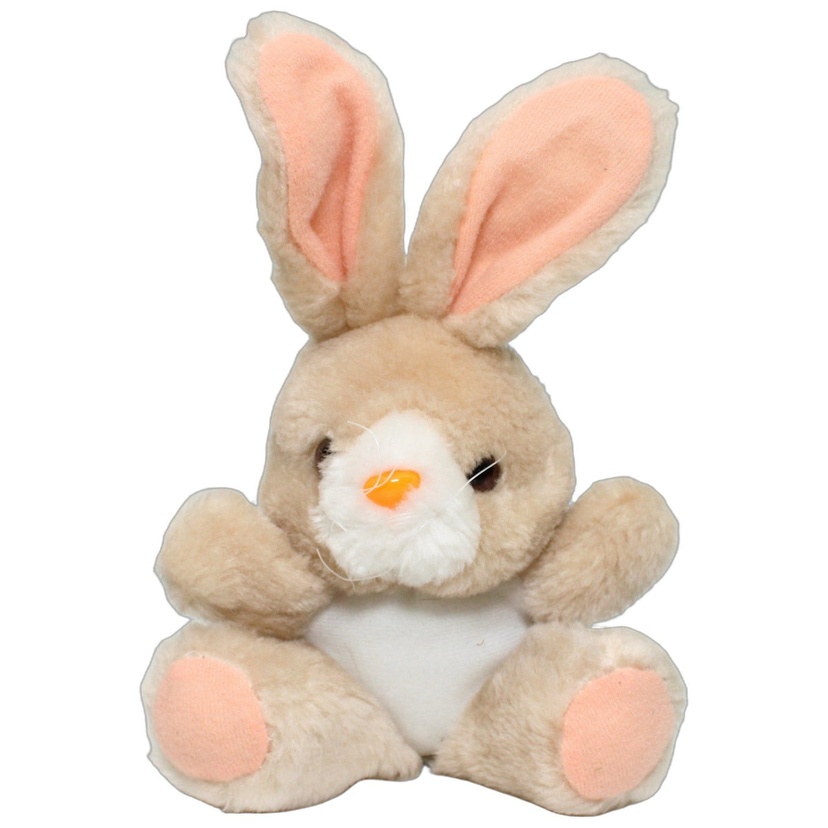 123000028029 Windel Süßer Hase mit oranger Nase Kuscheltier Kumpel Leo 21cm _Osterfreund_ _Wieder Da_