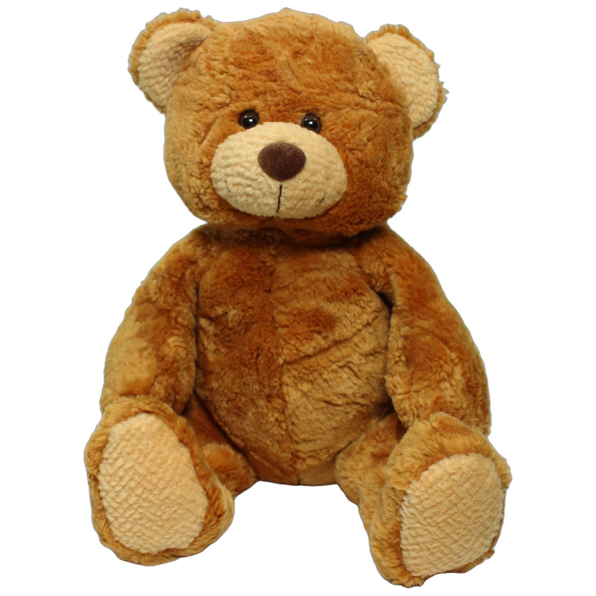 123000028032 L. Dake Brauner Teddybär, sitzend Kuscheltier Kumpel Leo 30cm Beige Braun