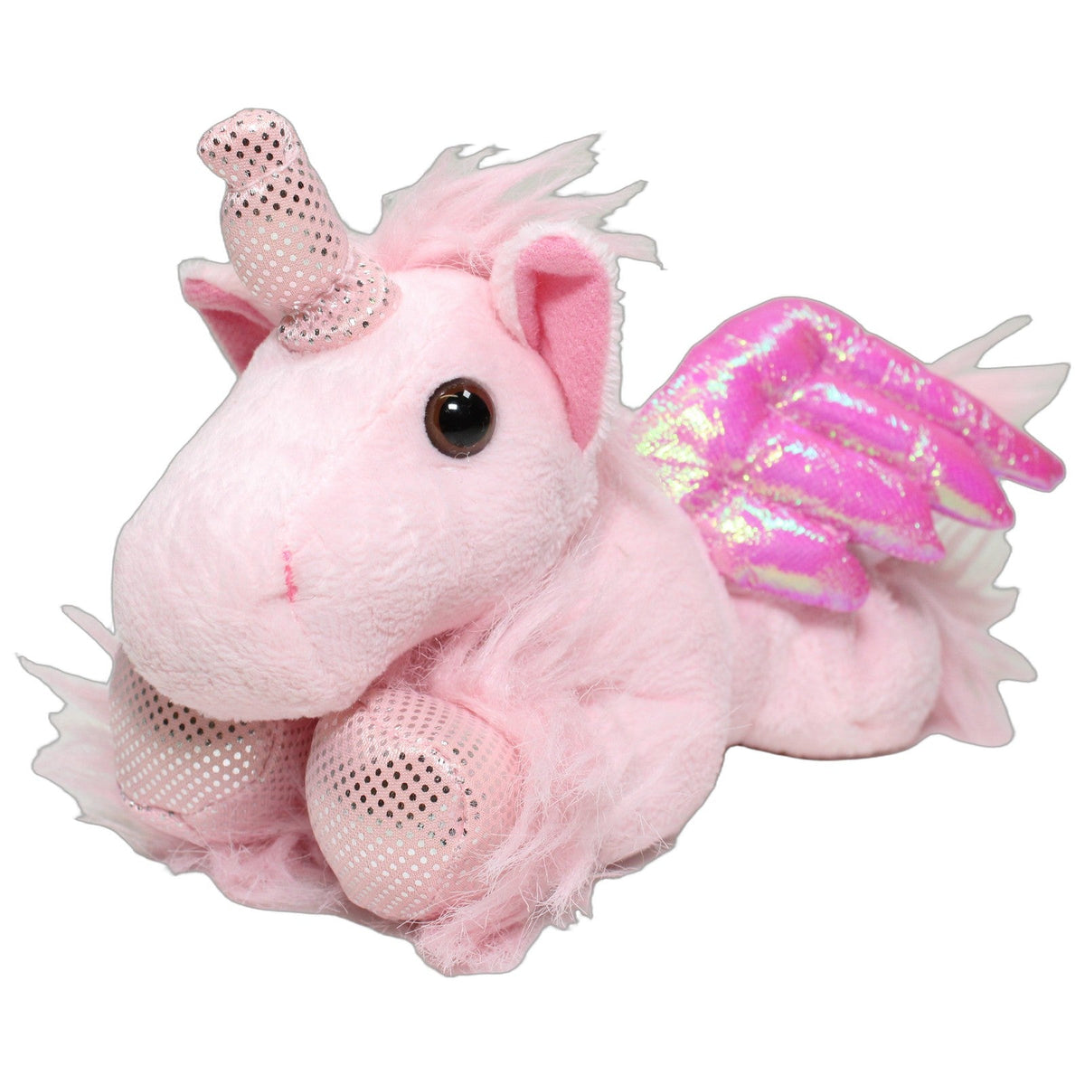 123000028043 Trötsch Verlag Rosa Pegasus mit pinken Flügeln Kuscheltier Kumpel Leo 22cm ebay-stofftiere Einhorn