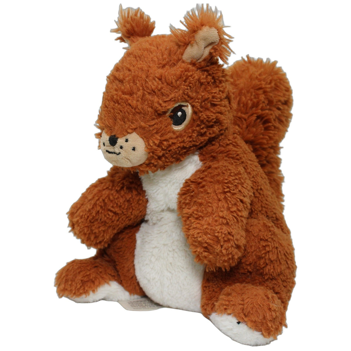 123000028064 GREENLIFE VALUE warmies, süßes dickes Eichhörnchen Wärmestofftier Kumpel Leo 25cm _Wieder Da_ Braun