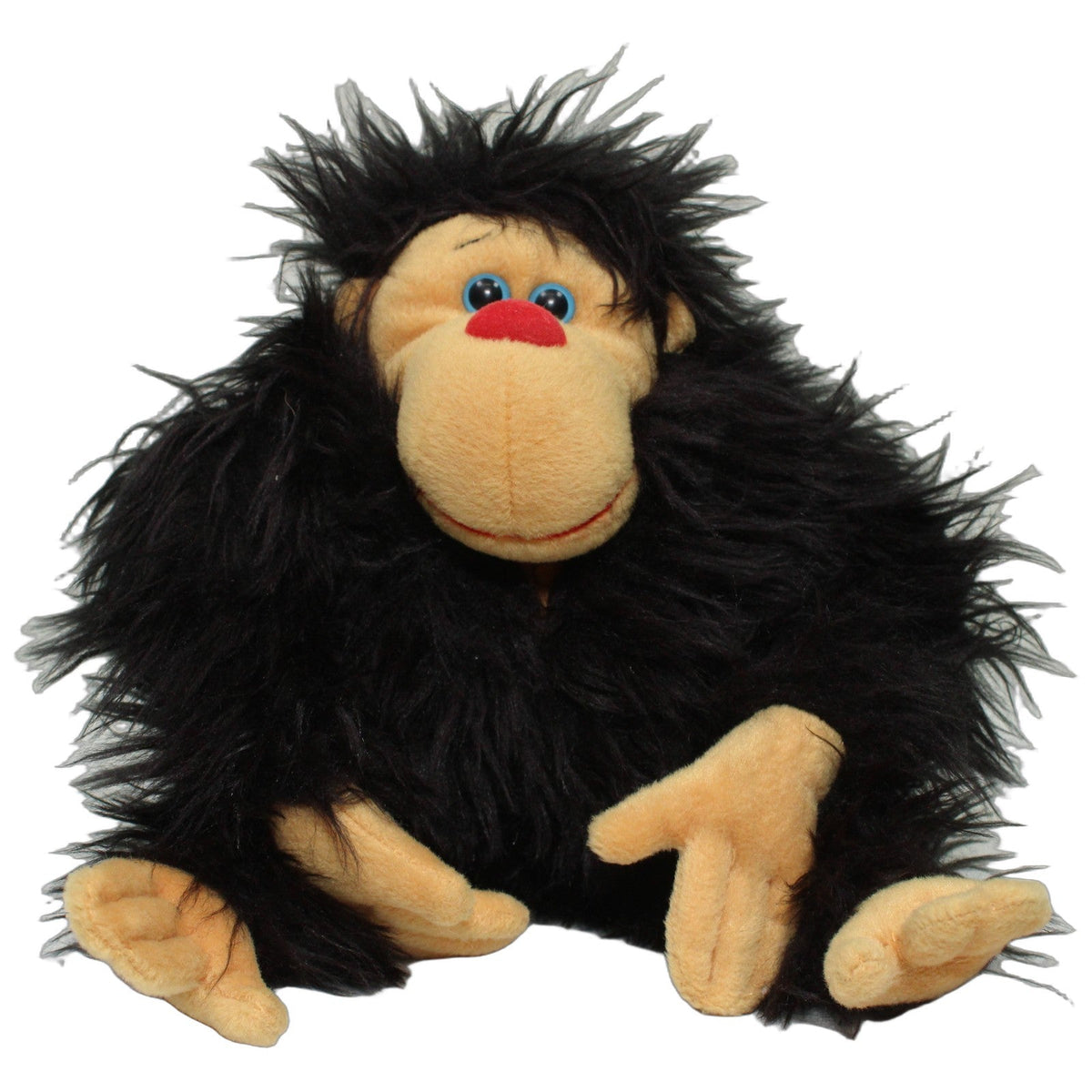 123000028144 Rudolf Schaffer Collection Gorilla mit roter Nase, sitzend Kuscheltier Kumpel Leo 28cm _Wieder Da_ Affe