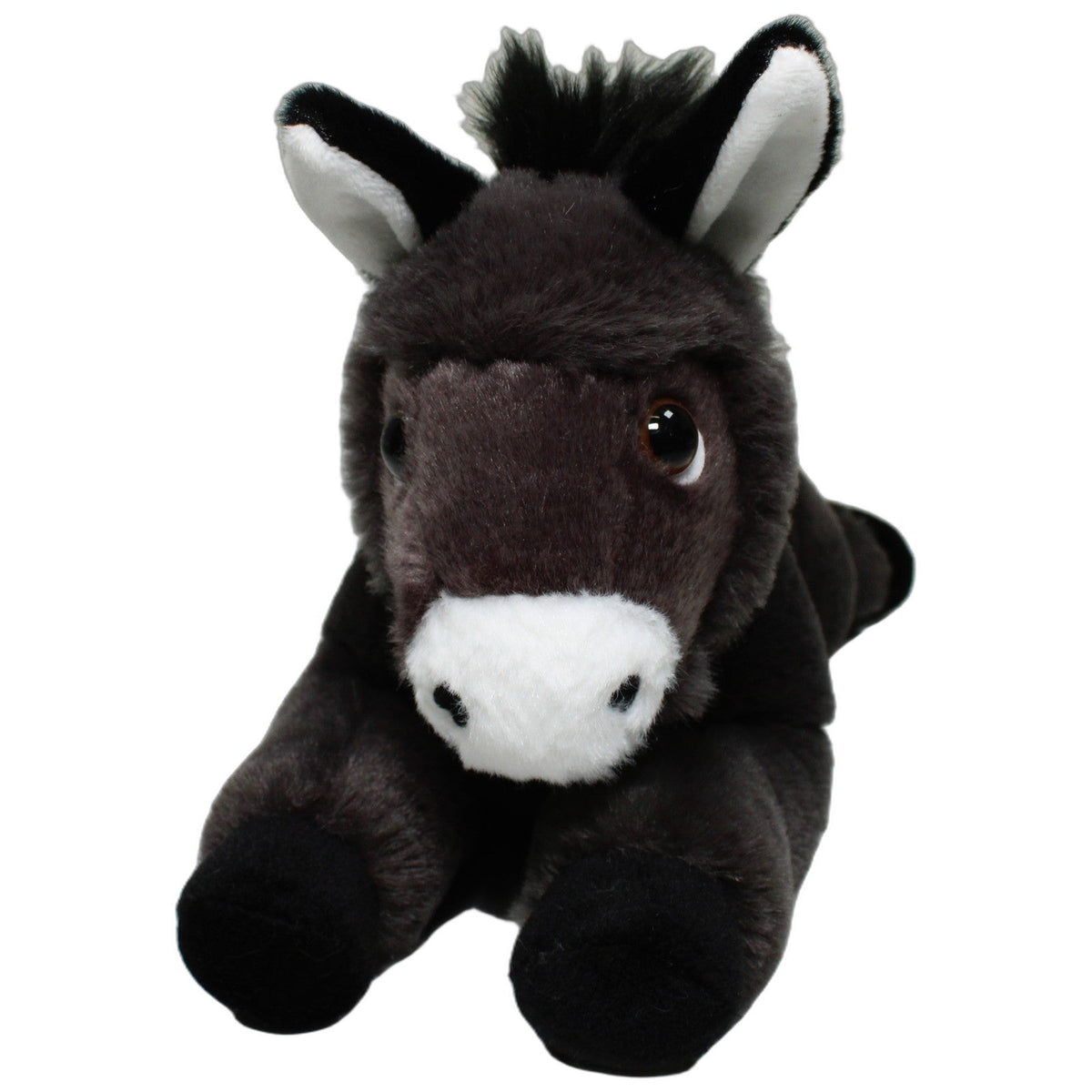 123000028167 Unbekannt Superweicher schwarzer Esel, liegend Kuscheltier Kumpel Leo 35cm ebay-20-stofftiere Esel