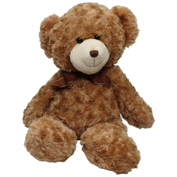 Karstadt, brauner XL Teddy mit Schelife