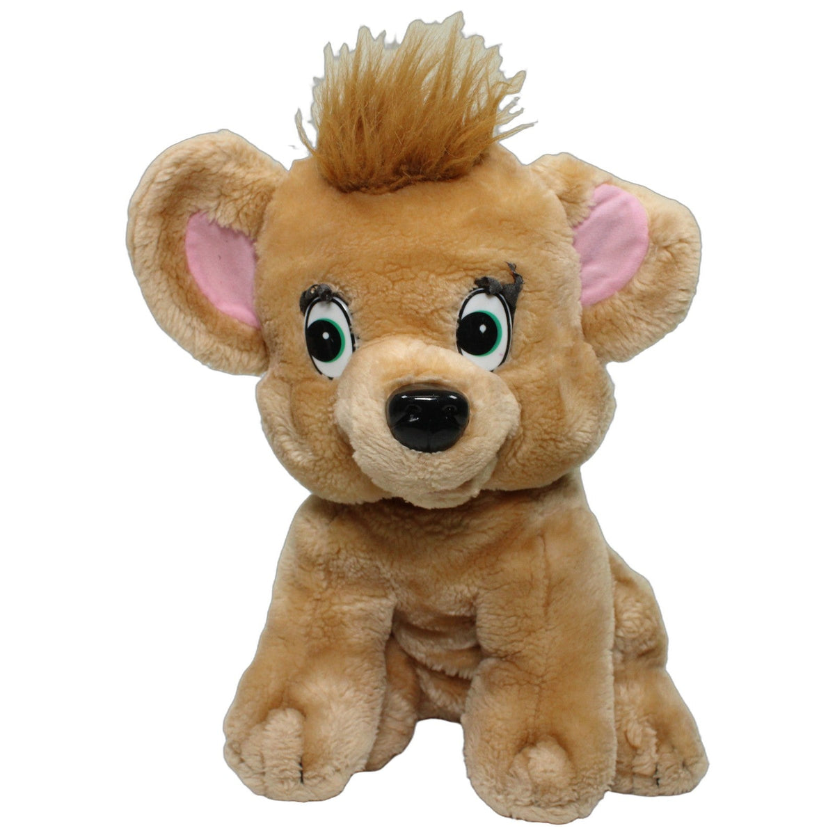 123000028185 Unbekannt Sitzendes Löwenjunges, groß Kuscheltier Kumpel Leo 35cm _Wieder Da_ Beige