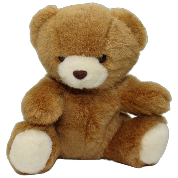 Sitzender Teddy mit Reißverschluss zum Befüllen