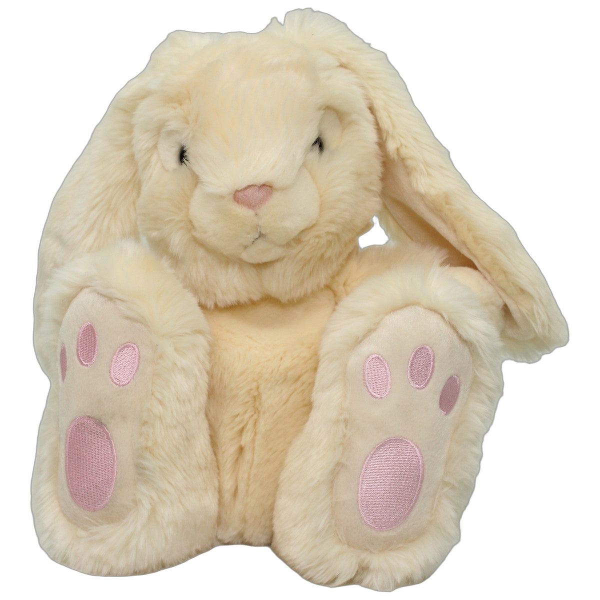 123000028225 Keel Toys Superweicher Hase mit großen Füßen & langen Ohren Kuscheltier Kumpel Leo 30cm _Osterfreund_ _Wieder Da_