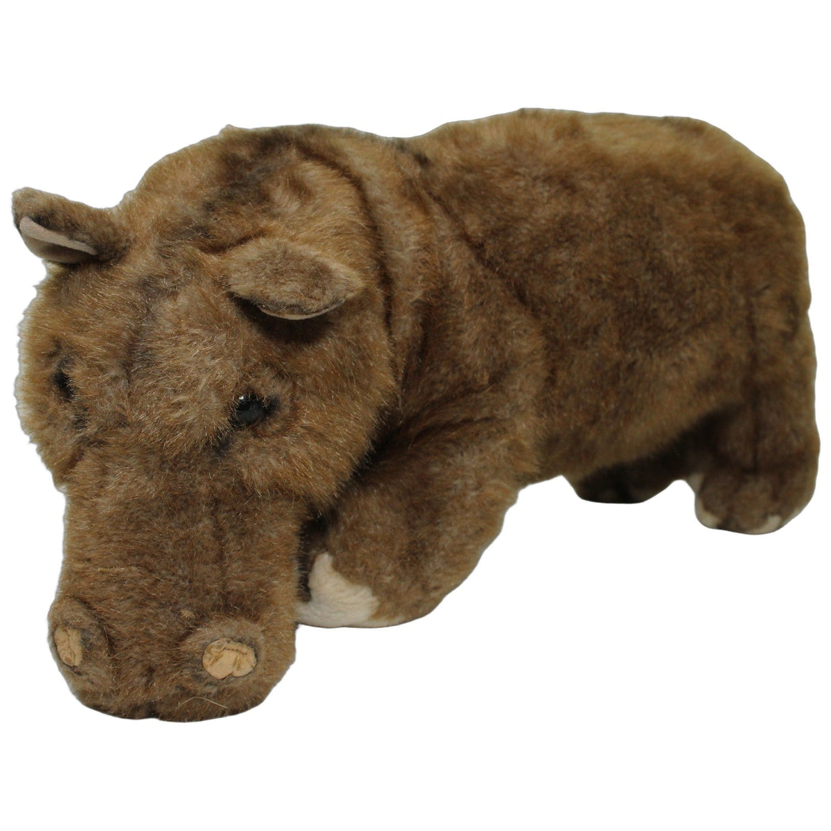 123000028283 Cosmetica Schönes XL Nilpferd, braun Kuscheltier Kumpel Leo 40cm _Wieder Da_ Beige