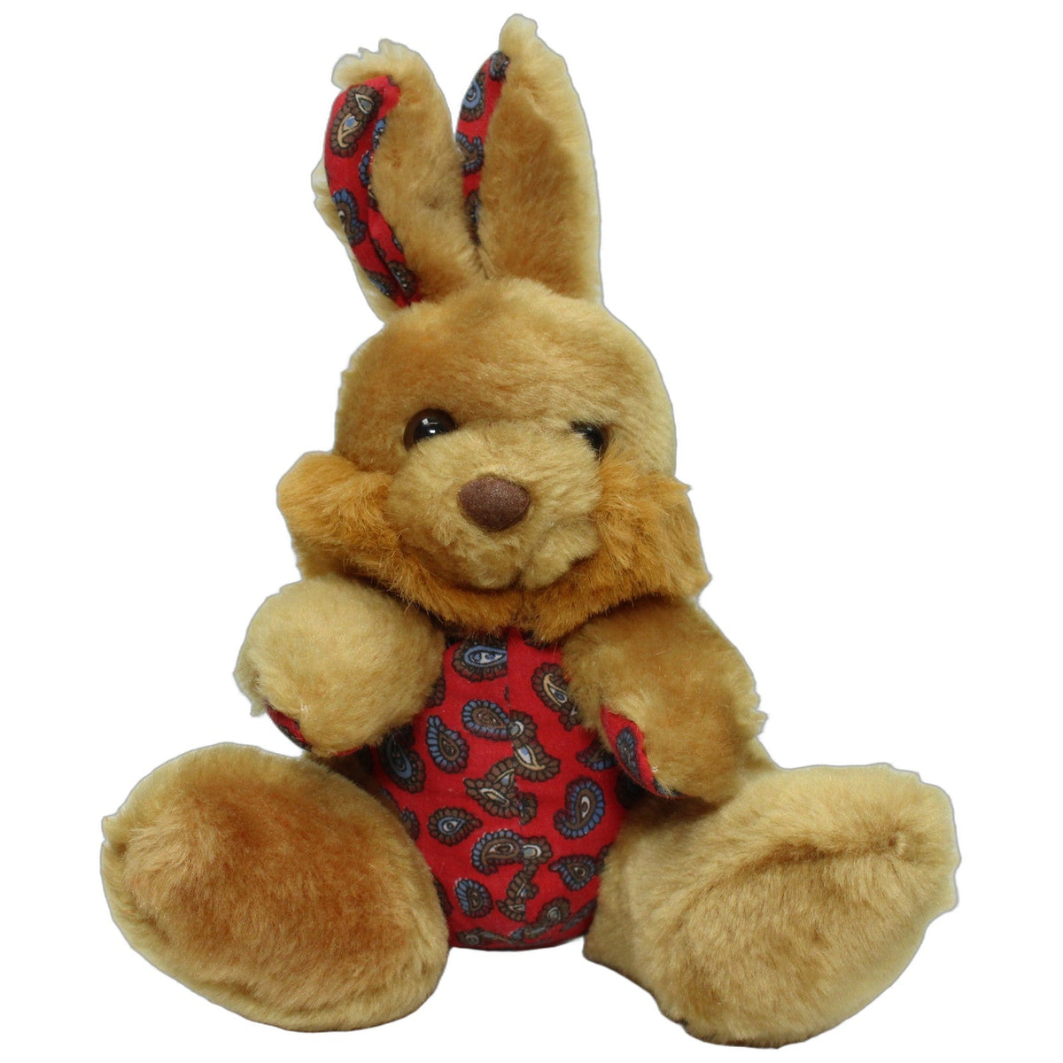 123000028365 Star Toys Hase mit Muster, sitzend Kuscheltier Kumpel Leo 15cm _Osterfreund_ Braun