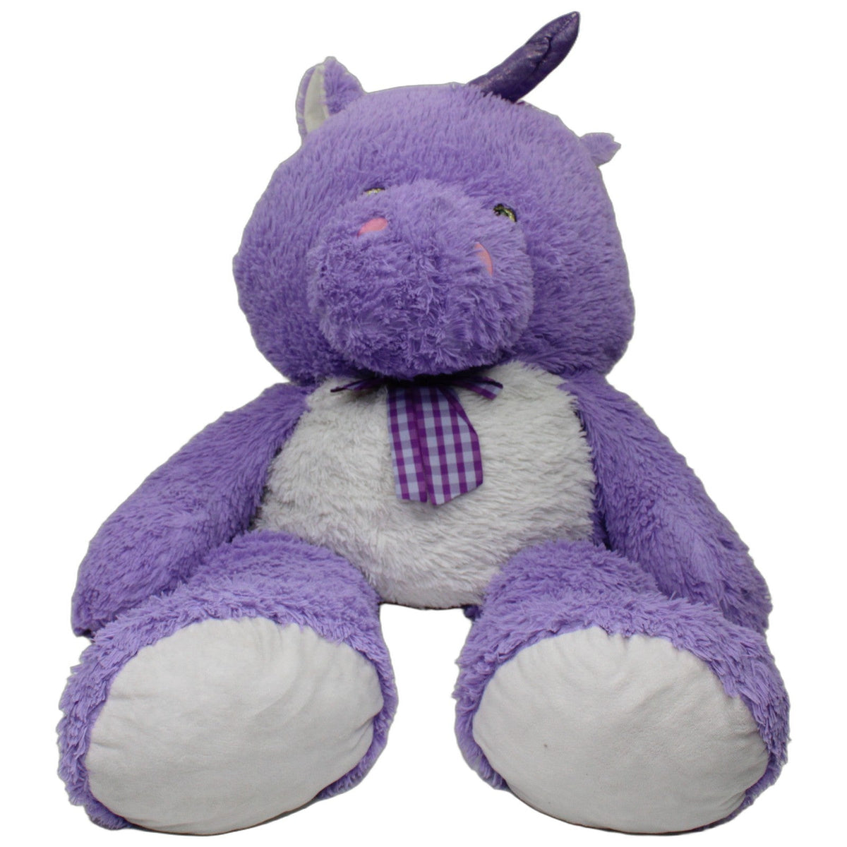 123000028370 HB Leisure Lila riesen Einhorn mit weißem Bauch & Glitzeraugen Kuscheltier Kumpel Leo 130cm _Wieder Da_ ebay-20-stofftiere