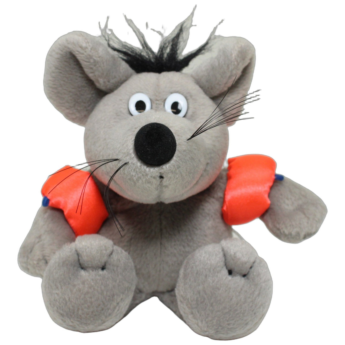 123000028384 Uli Stein & Gerd Koch Uli Stein, Ratte mit Schwimmflügel Kuscheltier Kumpel Leo 18cm ebay-20-stofftiere Gebraucht