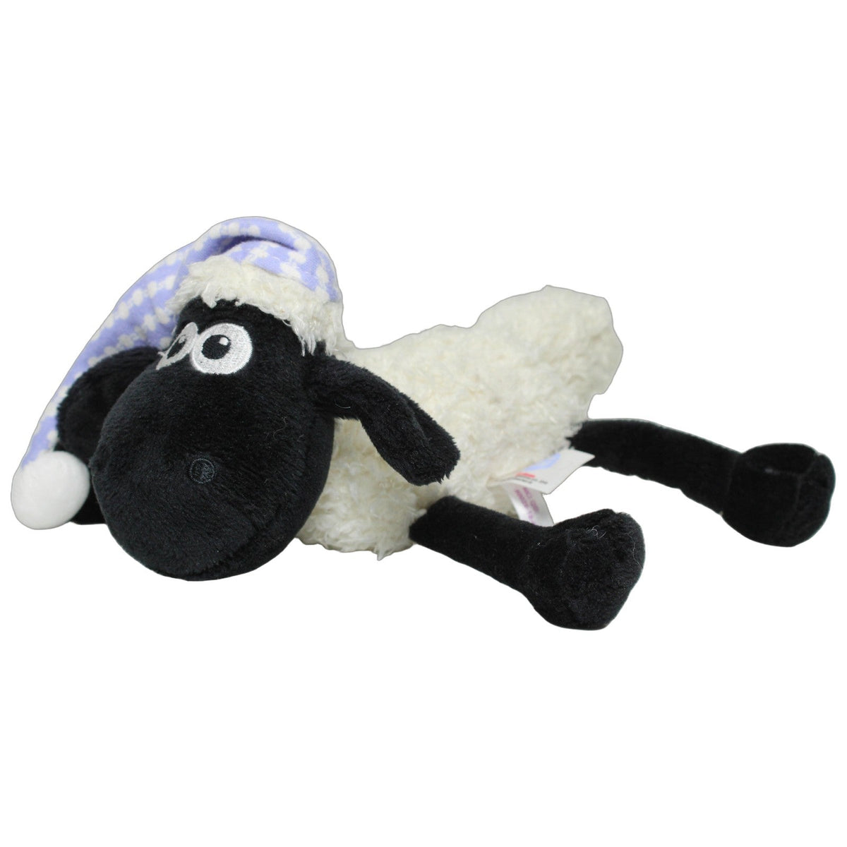 123000028406 NICI Shaun das Schaf mit Schlafmütze, liegend Kuscheltier Kumpel Leo 2018 23cm _Osterfreund_