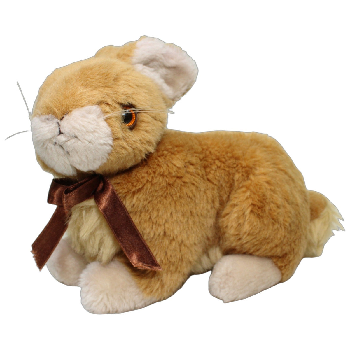 123000028471 Unbekannt Süßes Kaninchen mit Schleife Kuscheltier Kumpel Leo 28cm _Osterfreund_ _Wieder Da_