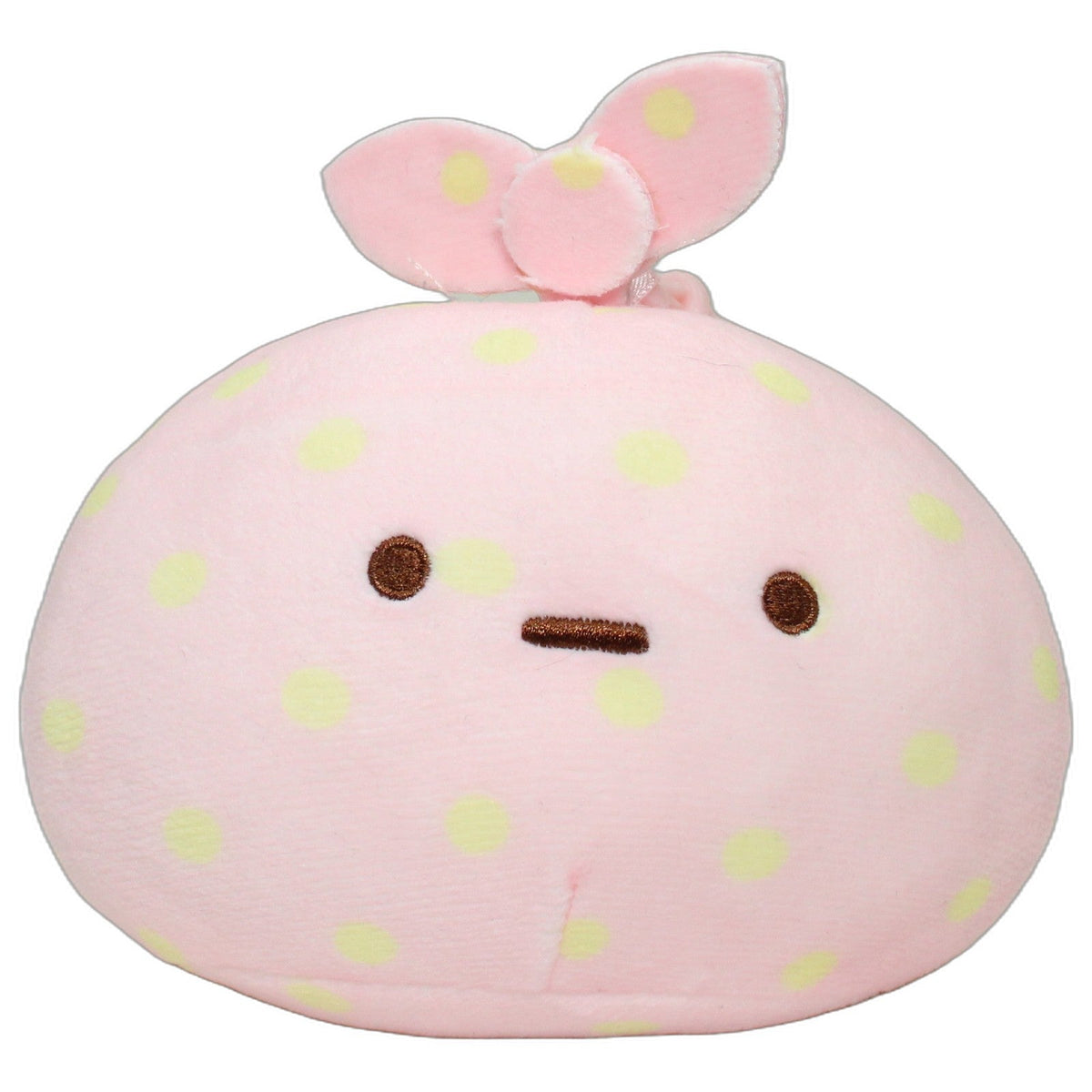 123000028493 San-X Sumikkogurashi, Furoshiki rosa Plüschfigur Kumpel Leo 12cm Braun ebay-20-stofftiere
