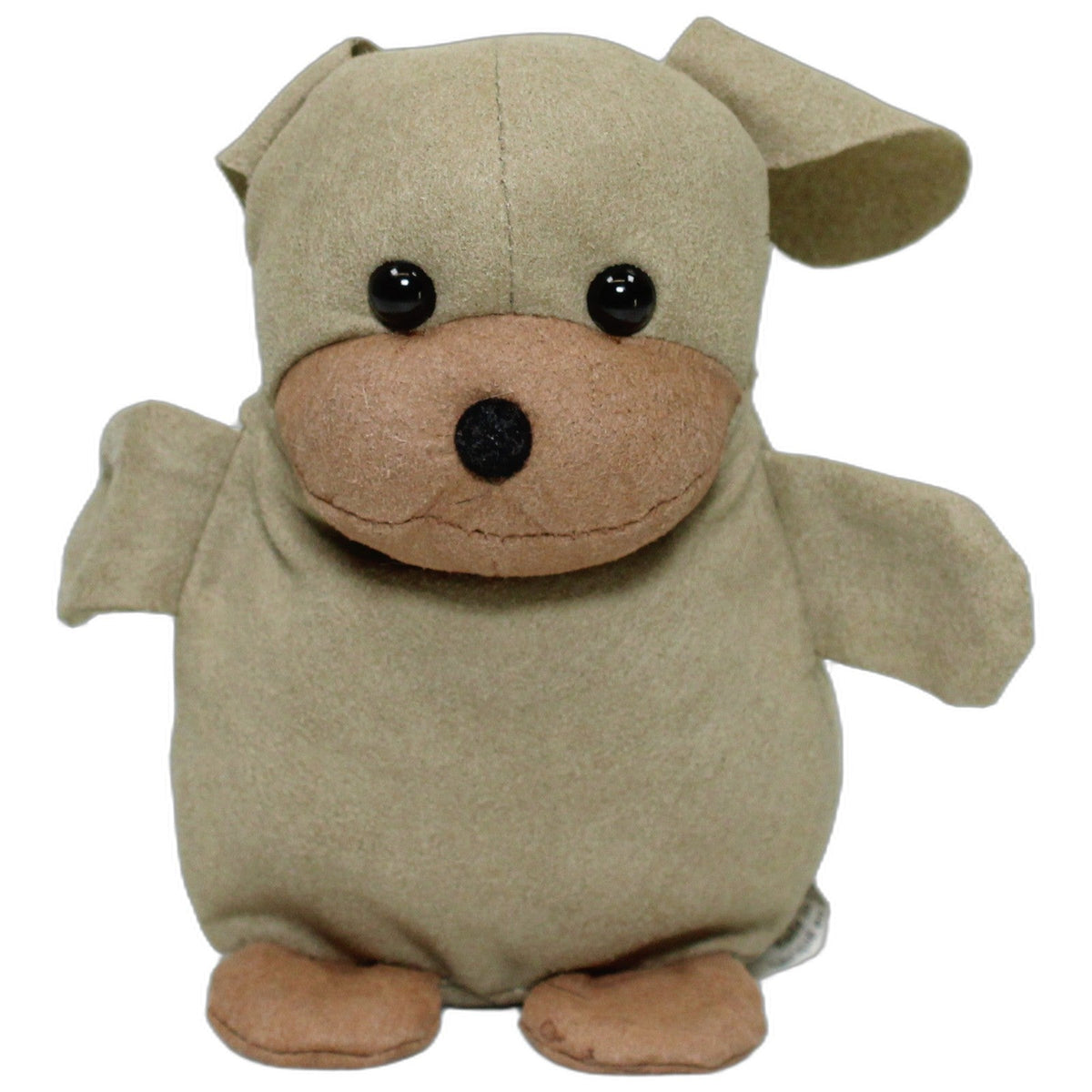 123000028515 iamaretta Süßer kleiner Hund Kuscheltier Kumpel Leo 9cm _Wieder Da_ Beige